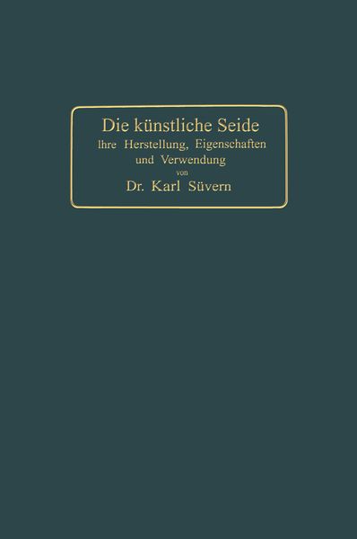 Produktbild: Die k&uuml;nstliche Seide