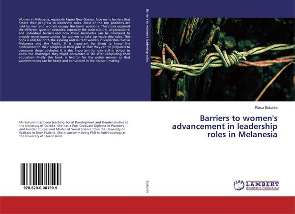 Produktbild: Barriers to women's advancement in leadership roles in Melanesia