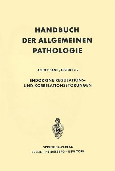 Produktbild: Endokrine Regulations- und Korrelationsst&ouml;rungen