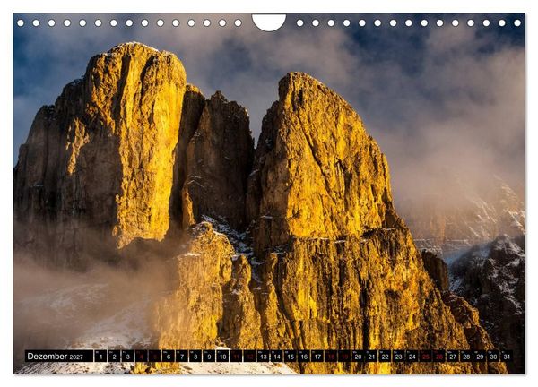 Produktbild: Sellagruppe. Dolomiten (Wandkalender 2027 DIN A4 quer), CALVENDO Monatskalender