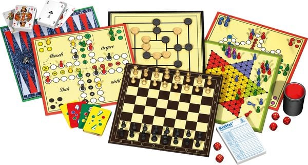 Schmidt Spiele - Classic Line - Schach mit extra großen Spielfigu