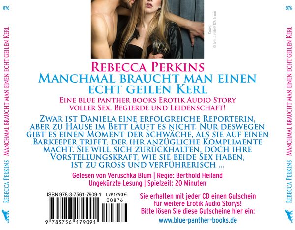 Manchmal braucht man einen echt geilen Kerl | Erotik Audio Story | Erotisches Hörbuch Audio-CD