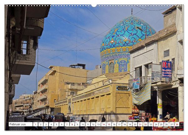 Produktbild: Irak Ein Streifzug durch Baghdad (Wandkalender 2026 DIN A2 quer), CALVENDO Monatskalender
