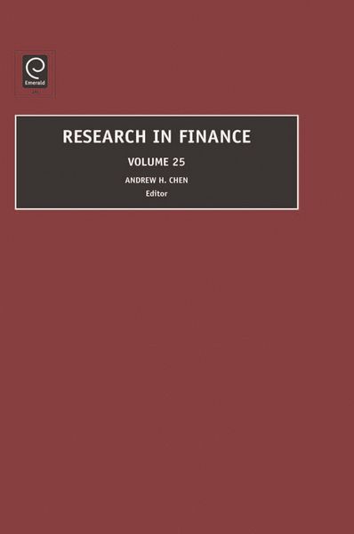 Produktbild: Research in Finance