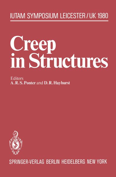 Produktbild: Creep in Structures