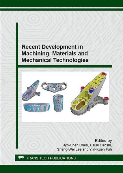Produktbild: Recent Development in Machining, Materials and Mechanical Technologies