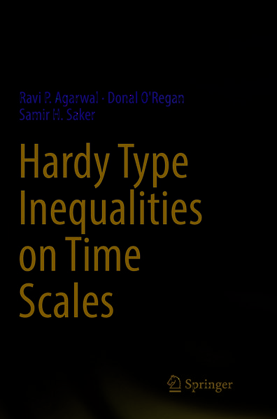 Produktbild: Hardy Type Inequalities on Time Scales