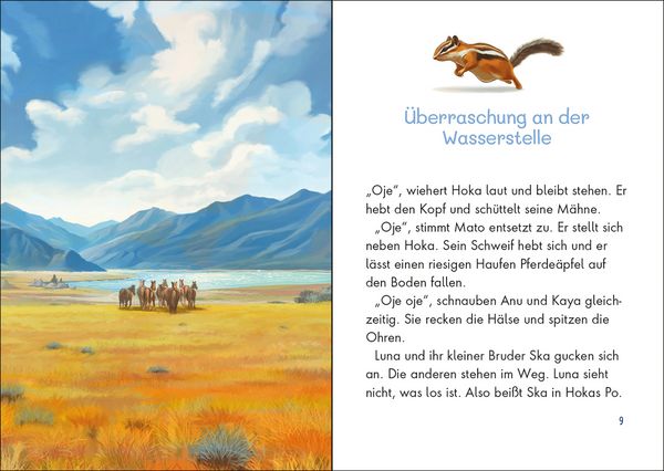 Produktbild: Wildpferde - mutig und frei (Band 6) - Im Revier des B&auml;ren