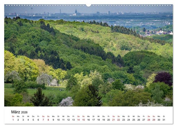 Produktbild: H&ouml;hepunkte des Siebengebirges (Wandkalender 2026 DIN A2 quer), CALVENDO Monatskalender