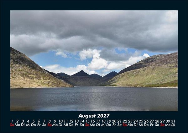 Produktbild: Die Seen der Erde 2027 Fotokalender DIN A5