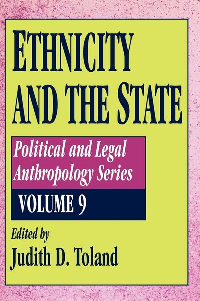 Produktbild: Ethnicity and the State