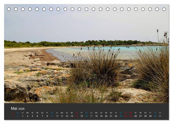Produktbild: Menorcas unber&uuml;hrte Natur (Tischkalender 2026 DIN A5 quer), CALVENDO Monatskalender