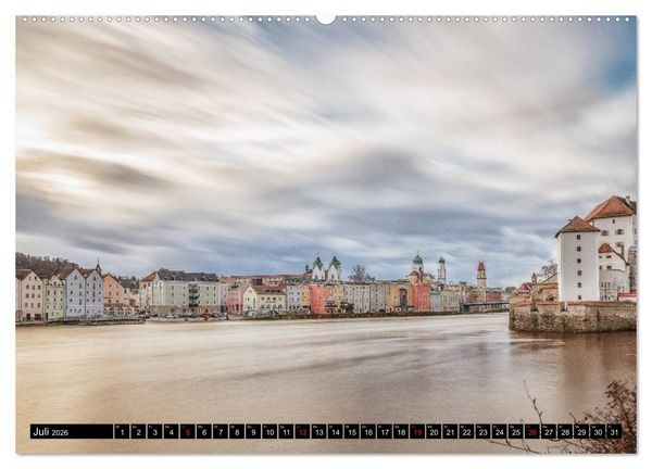 Produktbild: Passau, das Venedig Bayerns (Wandkalender 2026 DIN A2 quer), CALVENDO Monatskalender
