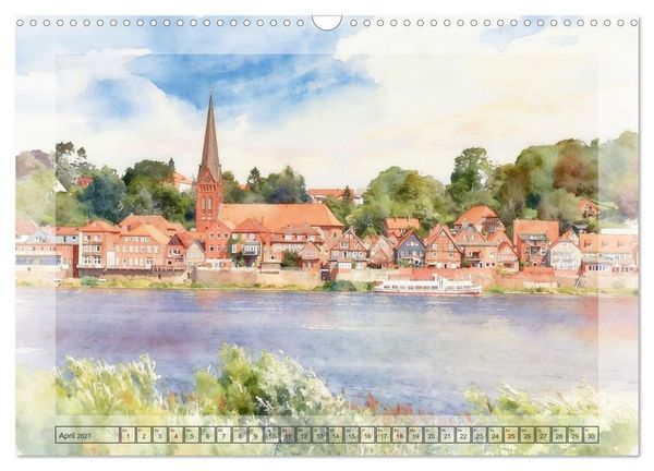 Produktbild: Charmantes Schleswig-Holstein (Wandkalender 2027 DIN A3 quer), CALVENDO Monatskalender