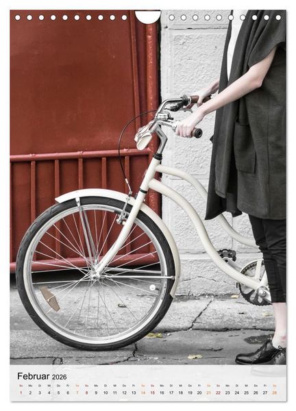 Produktbild: Fahrrad Alltag (Wandkalender 2026 DIN A4 hoch), CALVENDO Monatskalender