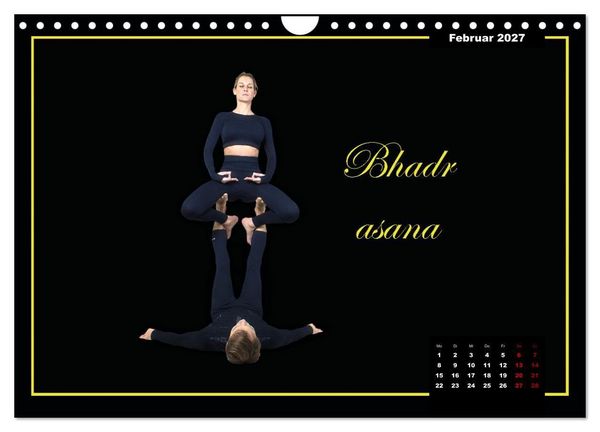 Produktbild: Yoga - Asana (Wandkalender 2027 DIN A4 quer), CALVENDO Monatskalender