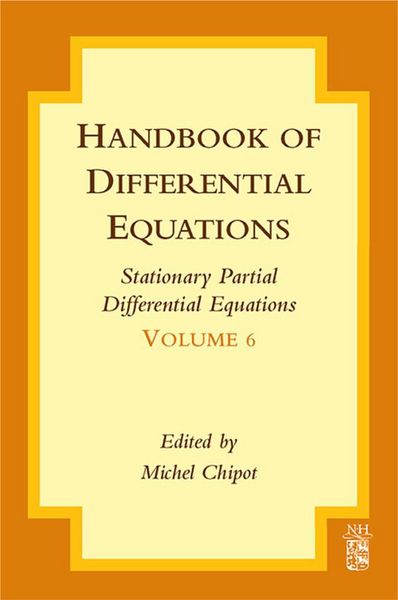 Produktbild: Handbook of Differential Equations: Stationary Partial Differential Equations