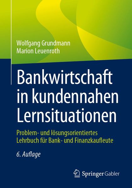 Produktbild: Bankwirtschaft in kundennahen Lernsituationen
