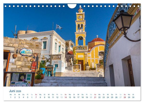 Produktbild: Karpathos - Malerische Insel in der &Auml;g&auml;is (Wandkalender 2026 DIN A4 quer), CALVENDO Monatskalender