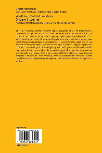 Produktbild: Dynamics in Logistics