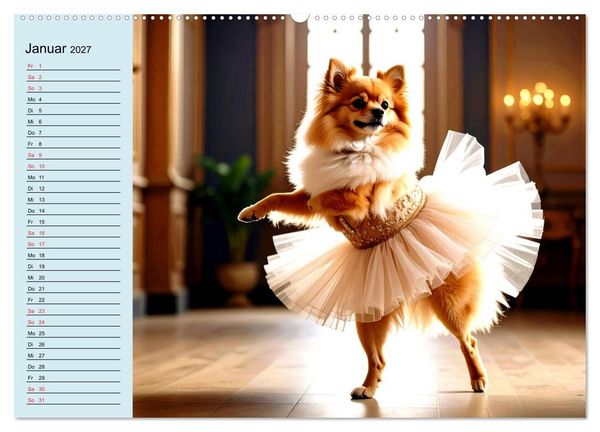 Produktbild: Tierisch kreativ: Hobbies im Tierreich (hochwertiger Premium Wandkalender 2027 DIN A2 quer), Kunstdruck in Hochglanz