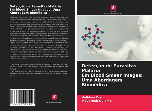 Produktbild: Detec&ccedil;&atilde;o de Parasitas Mal&aacute;ria Em Blood Smear Images: Uma Abordagem Biom&eacute;dica