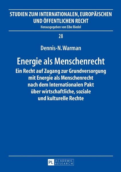 Produktbild: Energie als Menschenrecht