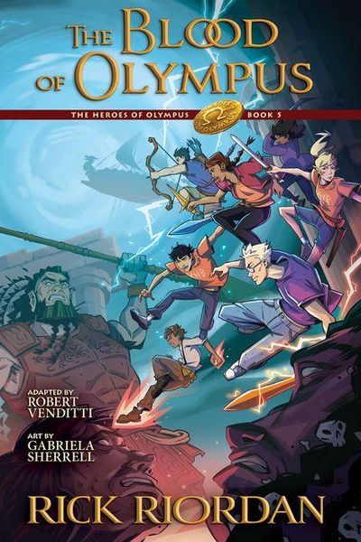 Produktbild: Heroes of Olympus, The, Book Five: The Blood of Olympus, the Graphic Novel