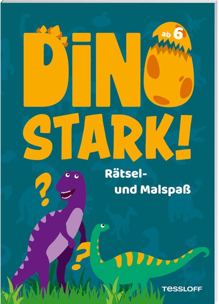 Produktbild: Dinostark! R&auml;tsel- und Malspa&szlig;