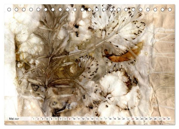 Produktbild: Botanical Printing - Magische Pflanzendrucke (Tischkalender 2027 DIN A5 quer), CALVENDO Monatskalender