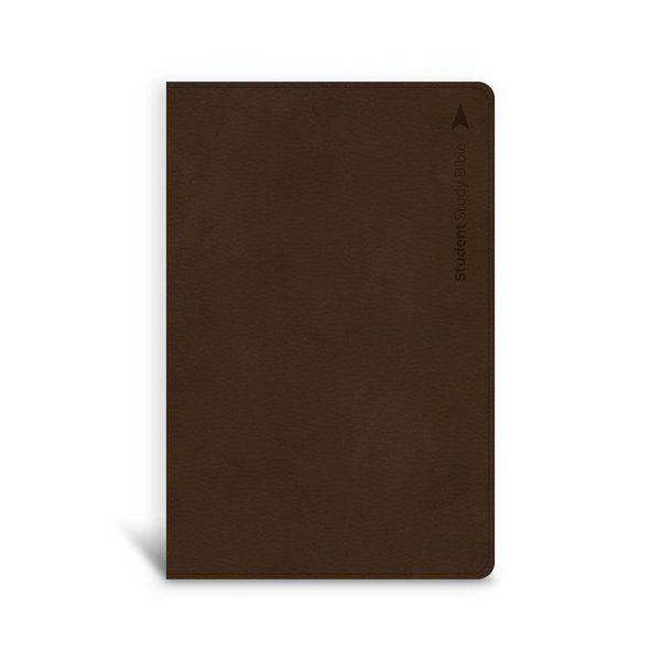 Produktbild: CSB Student Study Bible, Brown Leathertouch Indexed