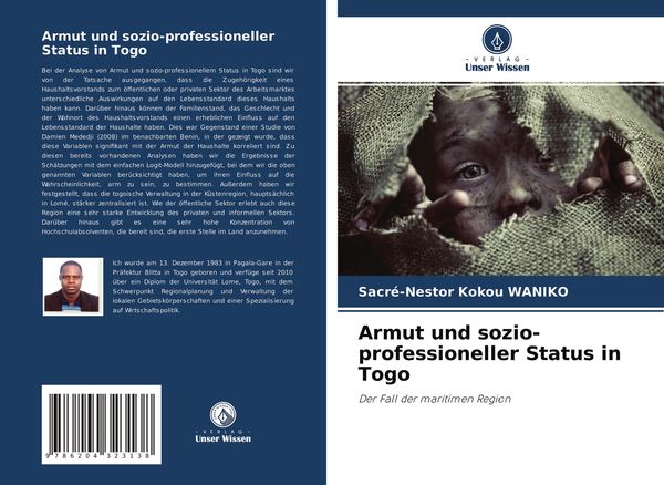 Armut und sozio-professioneller Status in Togo, Taschenbuch von Sacré-Nestor Kokou WANIKO, Verlag Unser Wissen, 9786204323138