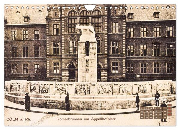 Produktbild: Historisches K&ouml;ln &ndash; Die Stadt auf historischen Karten (Wandkalender 2026 DIN A4 quer), CALVENDO Monatskalender