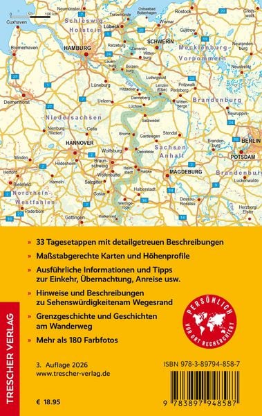 Produktbild: TRESCHER Reisef&uuml;hrer Gr&uuml;nes Band - Der Norden