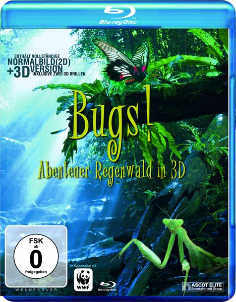 Produktbild: Bugs! Abenteuer im Regenwald in 3D