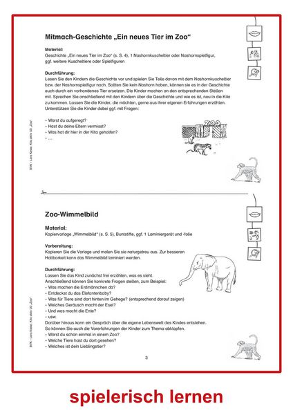 Produktbild: Kita aktiv U3 Zoo