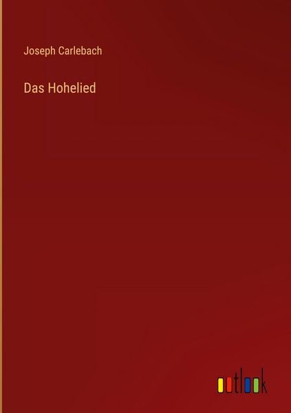 Produktbild: Das Hohelied
