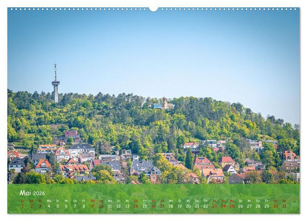 Produktbild: Jena - Faszination in Bildern (Wandkalender 2026 DIN A2 quer), CALVENDO Monatskalender