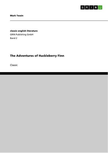 Produktbild: The Adventures of Huckleberry Finn