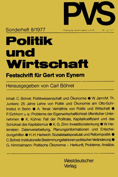 Produktbild: Politik und Wirtschaft
