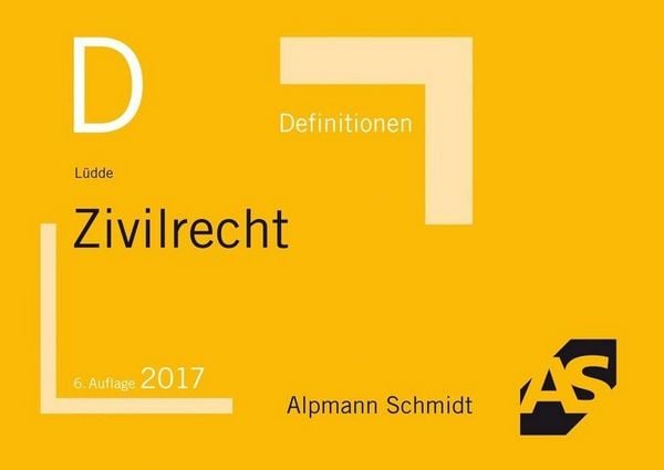 Produktbild: Definitionen Zivilrecht
