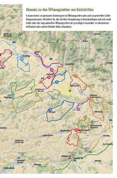 Produktbild: Genussradeln Bayerisches Donau-Isar-H&uuml;gelland
