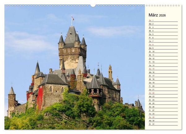 Produktbild: Entlang der Mosel (Wandkalender 2026 DIN A2 quer), CALVENDO Monatskalender