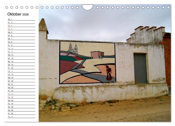 Produktbild: Jakobsweg - Camino Frances (Wandkalender 2026 DIN A4 quer), CALVENDO Monatskalender