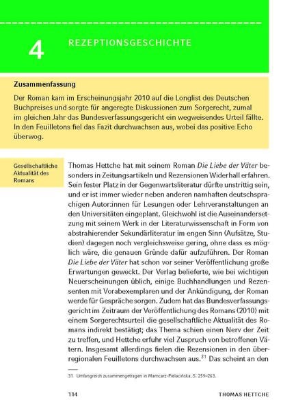 Produktbild: Die Liebe der V&auml;ter von Thomas Hettche