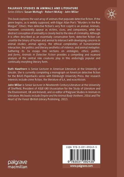 Produktbild: Animals in Detective Fiction