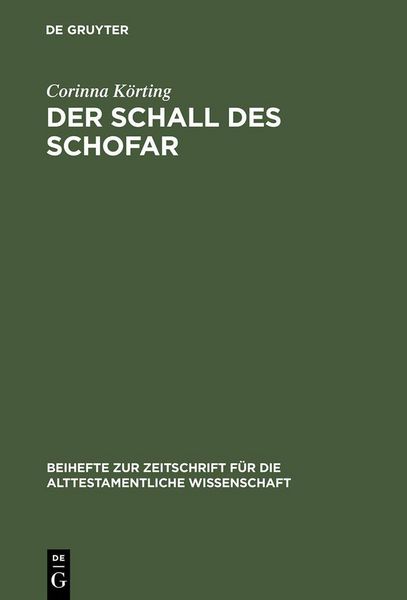 Produktbild: Der Schall des Schofar