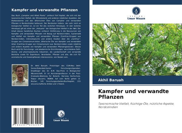 Kampfer und verwandte Pflanzen, Taschenbuch von Akhil Baruah, Verlag Unser Wissen, 9786207826292