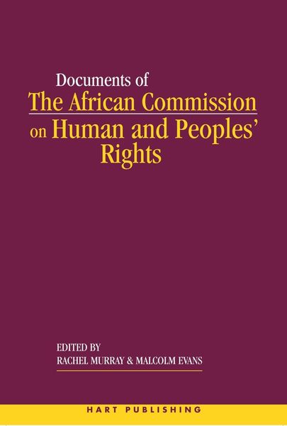 Produktbild: The African Commission on Human and Peoples' Rights and International Law