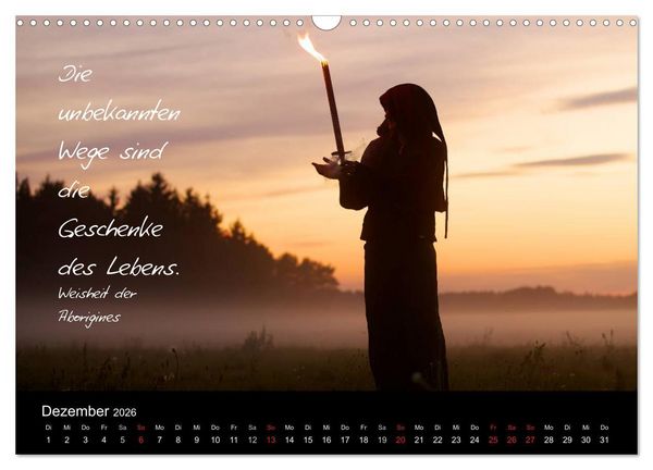 Produktbild: Poetische Wege (Wandkalender 2026 DIN A3 quer), CALVENDO Monatskalender